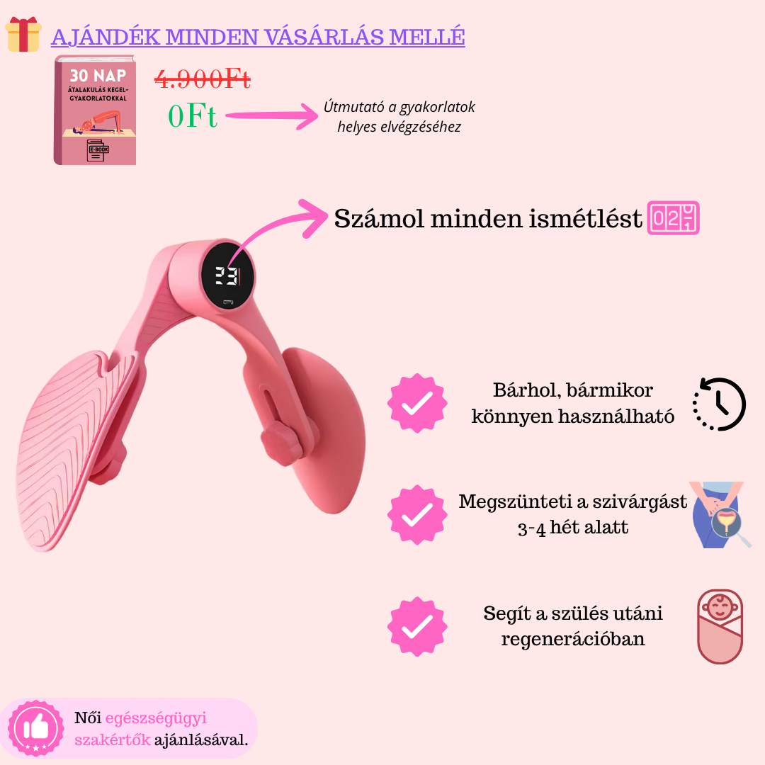 PelviCore Pro - Medence & Comb Erősítő