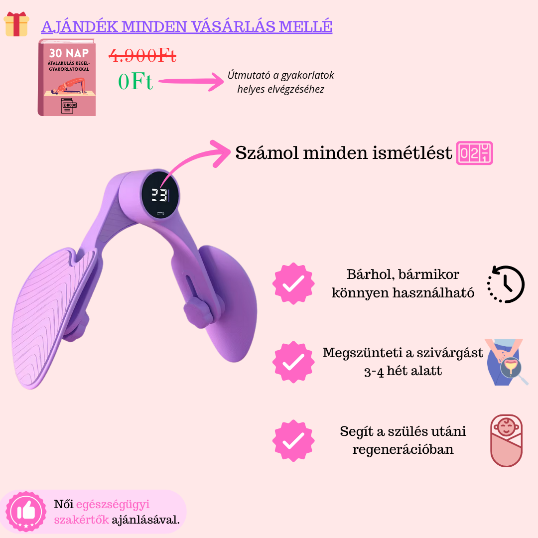 PelviCore Pro - Medence & Comb Erősítő